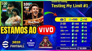 🚨💥TORNEIO TESTING MY LIMIT NESTE SABADÃO  EFOOTBALL 2025 GAMEPLAY [upl. by Atekan]