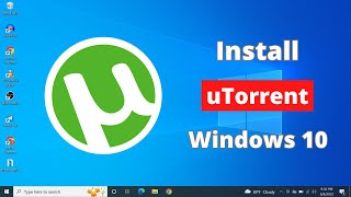 How to Download and Install uTorrent in Windows 10 2024 [upl. by Ettinger]