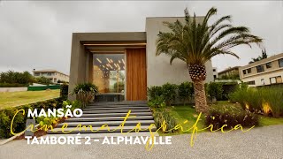 🔴 MANSÃO CINEMATOGRÁFICA de Residencial TAMBORÉ 02  ALPHAVILLE  SP [upl. by Eednar]