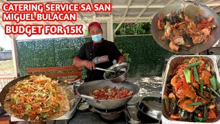 CATERING SERVICE SA SAN MIGUEL BULACAN  PURO SEAFOOD ANG PINA LUTO SATIN [upl. by Farrand]