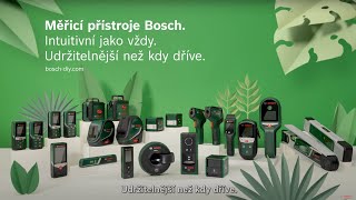 Měřicí přístroje Bosch Intuitivní jako vždy Udržitelnější než kdy dříve [upl. by Namhar]