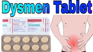 Dysmen Tablet Uses in Hindi  Mefenamic Acid and Dicyclomin HCl Tablet IP [upl. by Pahl]