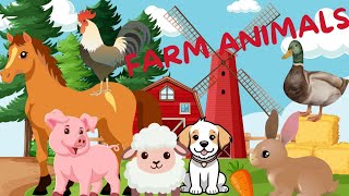 quotMeet the Farm Animals Fun Animal Sounds for Kidsquot [upl. by Jania]