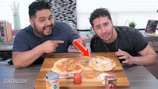 Cocinando y Probando La Pizza MAS ASQUEROSA del Mundo  El Guzii [upl. by Alexandrina376]