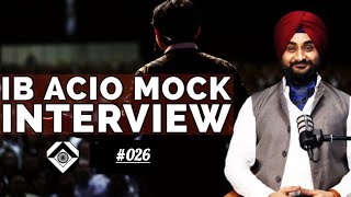 JKAS Mock Interview 2024  Former IB Officer  Personality Development [upl. by Zeuqcaj]