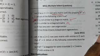 NET exam problem based on Nilpotent matrix in maths [upl. by Nedak]