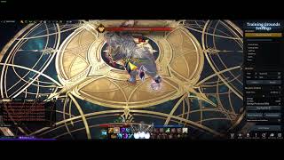 NA Deathblade Surge and RE dps check before BP 16225 akkan weap 22 elixir 35 [upl. by Ailedo]