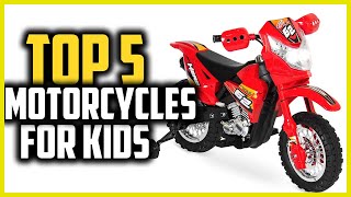 Top 5 Best Motorcycles for Kids in 2024 [upl. by Toffey]