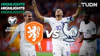 Países Bajos vs Francia  HIGHLIGHTS  UEFA Qualifiers 2023  TUDN [upl. by Ybroc]