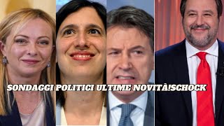 Sondaggi politici un partito cresce vertiginosamente crisi per il PD ecco i numeri ultime notizi [upl. by Gentes]