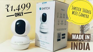 Unboxing And Setup Of Smitch 360° Statics Security Camera 1080p At Rupees 1499 by Breaking Tech [upl. by Assetal]