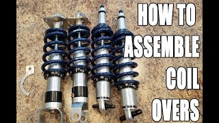 How to assemble coil overs for your car [upl. by Einahteb934]