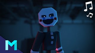 quotFive Nights at Freddys 1 Songquot RemixCover Minecraft FNAF Animated Music Video APAngryPiggy [upl. by Lymn1]