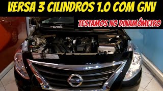 NISSAN VERSA 10 3 CILINDROS COM GNV [upl. by Genni]