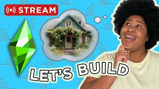 Sims 4 Cozy Cottage Build Stream [upl. by Nayarb]