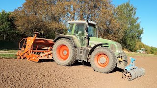 Wintergerste säen mit Fendt 916 Vario und Kuhn Integra 4000 [upl. by Hew508]