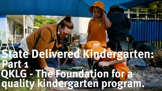 QKLG  The foundation for a quality kindergarten program in SDK [upl. by Conant]