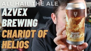 AZVEX BREWING  Chariot of Helios DIPA Review [upl. by Lossa]