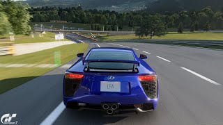 Gran Turismo 7  Lexus LFA 10  Deep Forest Raceway 4KPS5 [upl. by Lebana]