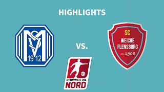 1 Spieltag Regionalliga Nord 2425  SV Meppen  SC Weiche Flensburg 08  Highlights [upl. by Aikem]