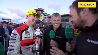 Brands Hatch GP Highlights  BTCC 2016 [upl. by Eimmelc477]