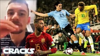 LOVREN se BURLA de RAMOS y ESPAÑA  ¡CHISPAS entre NEY y CAVANl  “No merezco el BALÓN de ORO” [upl. by Eiffe]