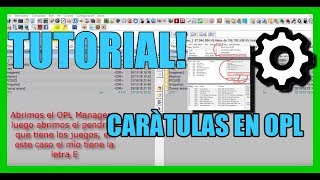 PS2 TUTOTOOL ⚙️🔑 Poner Caratulas y Fondo a tus Juegos con OPL MANAGER  MEGA [upl. by Chilton]