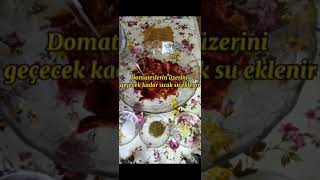 🍅 Kahvaltıya Pratik Kuru Domatesli Meze 🍅 [upl. by Emmuela]