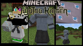 UPDATE Raichu JJK addon Mahito Transformation Black Flash Prison Realm Minecraft JJK Addon [upl. by Ralyt896]