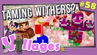 Minecraft Villages  58  Taming Withers Modded Minecraft [upl. by Alina]