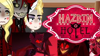 Hazbin Hotel react to Alastor  Hazbin Hotel x Gacha  GCRV [upl. by Anirtruc]