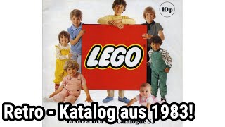 War früher bei LEGO alles besser  Katalog aus 1983 aus heutiger Sicht [upl. by Anelrahc437]