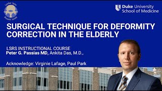 Surgical Technique for Deformity Correction in the Elderly [upl. by Yerag]