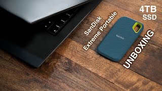 SanDisk Extreme Portable SSD 4TB  Unboxing [upl. by Liemaj]