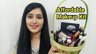 BEGINNERS MAKEUP KIT  GOOD QUALITY amp AFFORDABLE MAKEUP [upl. by Antonella]