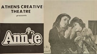 Athens Creative Theater Presents Annie 1983 [upl. by Junina899]