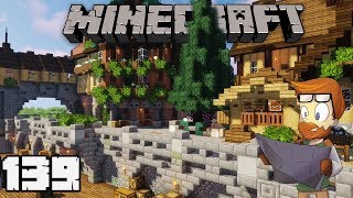 Building with fWhip  CITY DETAILS amp STREETS 139 MINECRAFT 113 Lets Play Single Player Survival [upl. by Pheni]