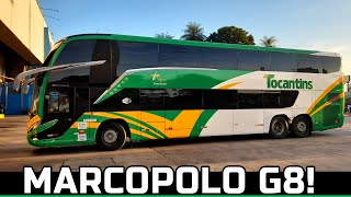 ESPETACULAR  SUPER CONFORTO NO ÔNIBUS LEITO TOTAL MARCOPOLO G8  VIAÇÃO TOCANTINS [upl. by Atiuqram]