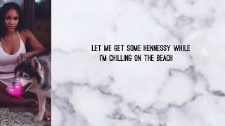 SAWEETIE  ICY GIRL LYRICS video [upl. by Niamreg]