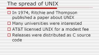 Unix History  Hindi tutorial [upl. by Gona]