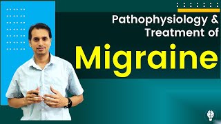 Migraine Pathophysiology  Migraine Treatments  Anti Migraine Drugs [upl. by Ardnuek]