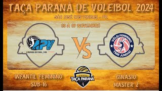 APVUCS x JUNDIAI SP  TAÇA PARANÁ DE VOLEIBOL INFANTIL FEMININO 2024 [upl. by Vanya664]