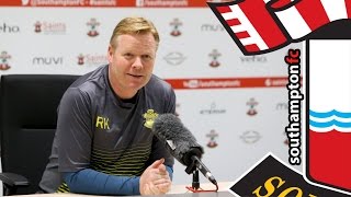 PRESS CONFERENCE Koeman previews Everton trip [upl. by Hannover]