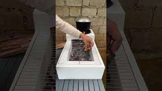 Seafood DIY Stove bbq grill viralvideo [upl. by Annaeoj524]