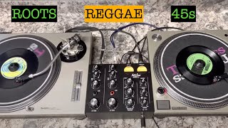 Roots Reggae 45s Mix [upl. by Nyleikcaj]