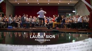 LAUDA SION Processie mars  Harmonie Berggalm Noorbeek NL [upl. by Nayra929]