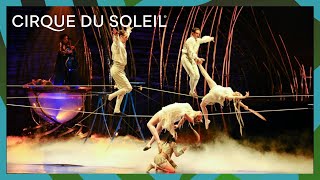 Mastering balance and poise with Amalunas Tightwire Act  Cirque du Soleil [upl. by Jemmy]