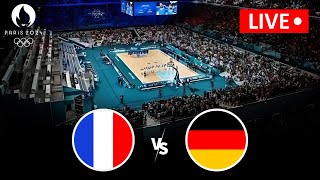 FRANCE vs GERMANY Basketball SEMIFINAL Olympic Games [upl. by Halak745]