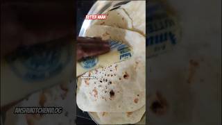 Easy Butter Naan at Home butternaan shorts short trending viral youtubeshorts telugu cooking [upl. by Sadella]