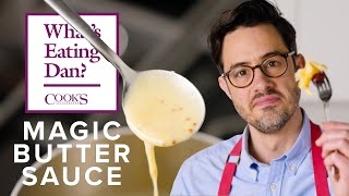 France’s 5Minute Magic Butter Sauce  What’s Eating Dan [upl. by Naynek]